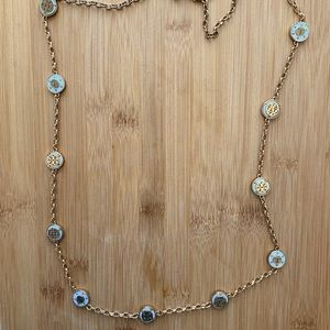 Tory Burch Long Charm Necklace